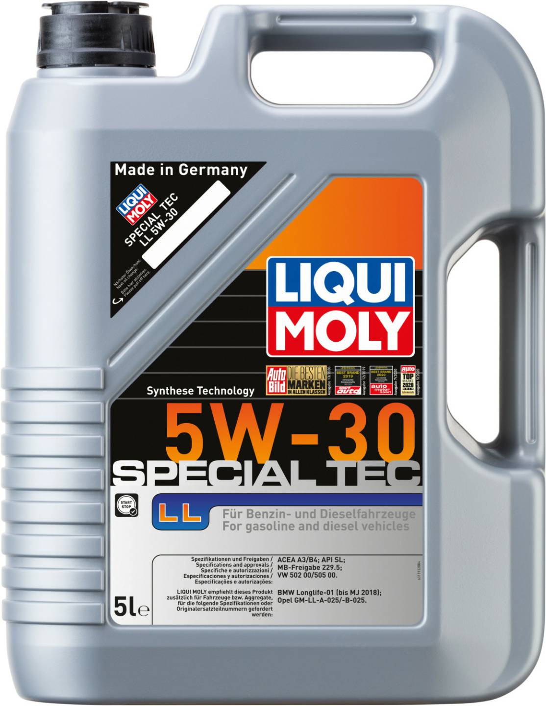 LIQUI MOLY Leichtlauf Special LL 5W-30Special Tec (5 l) LIQUI MOLY Leichtlauf Special LL 5W-30