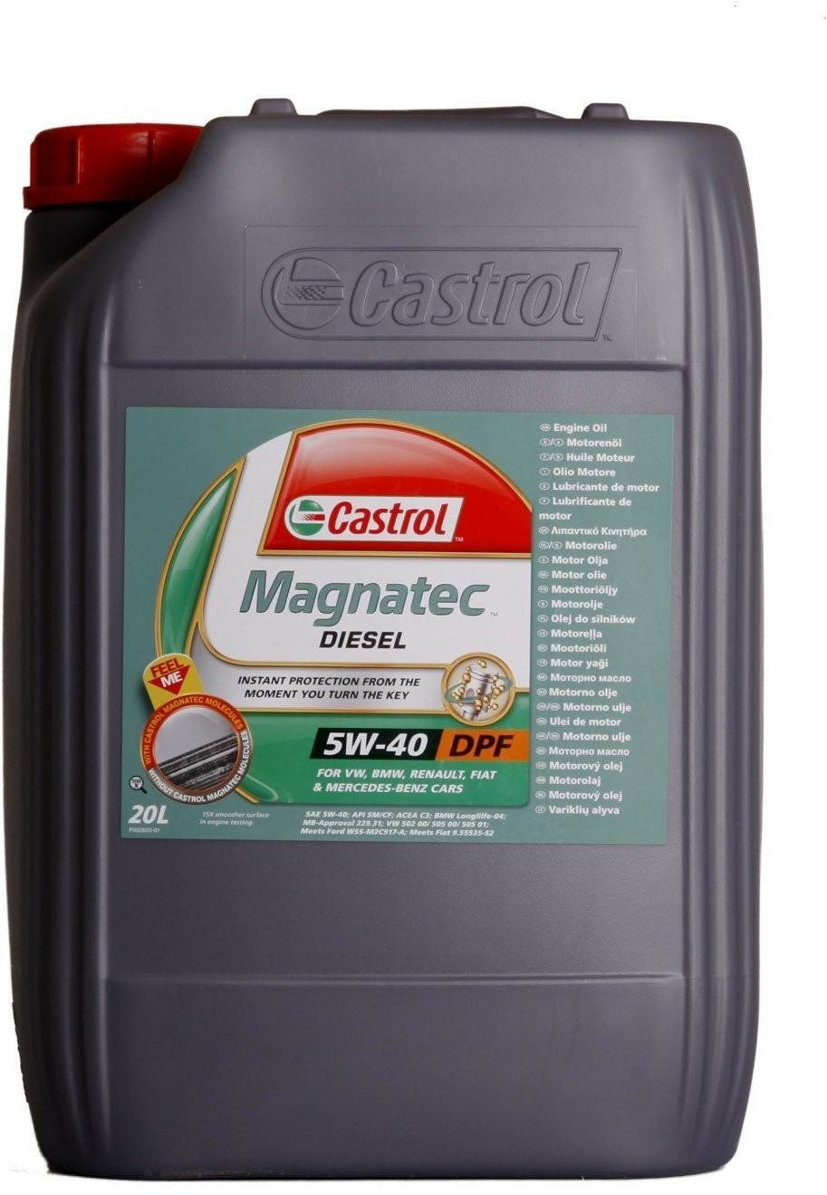 Castrol Magnatec Diesel 5W-40 DPF20 l Castrol Magnatec Diesel 5W-40 DPF