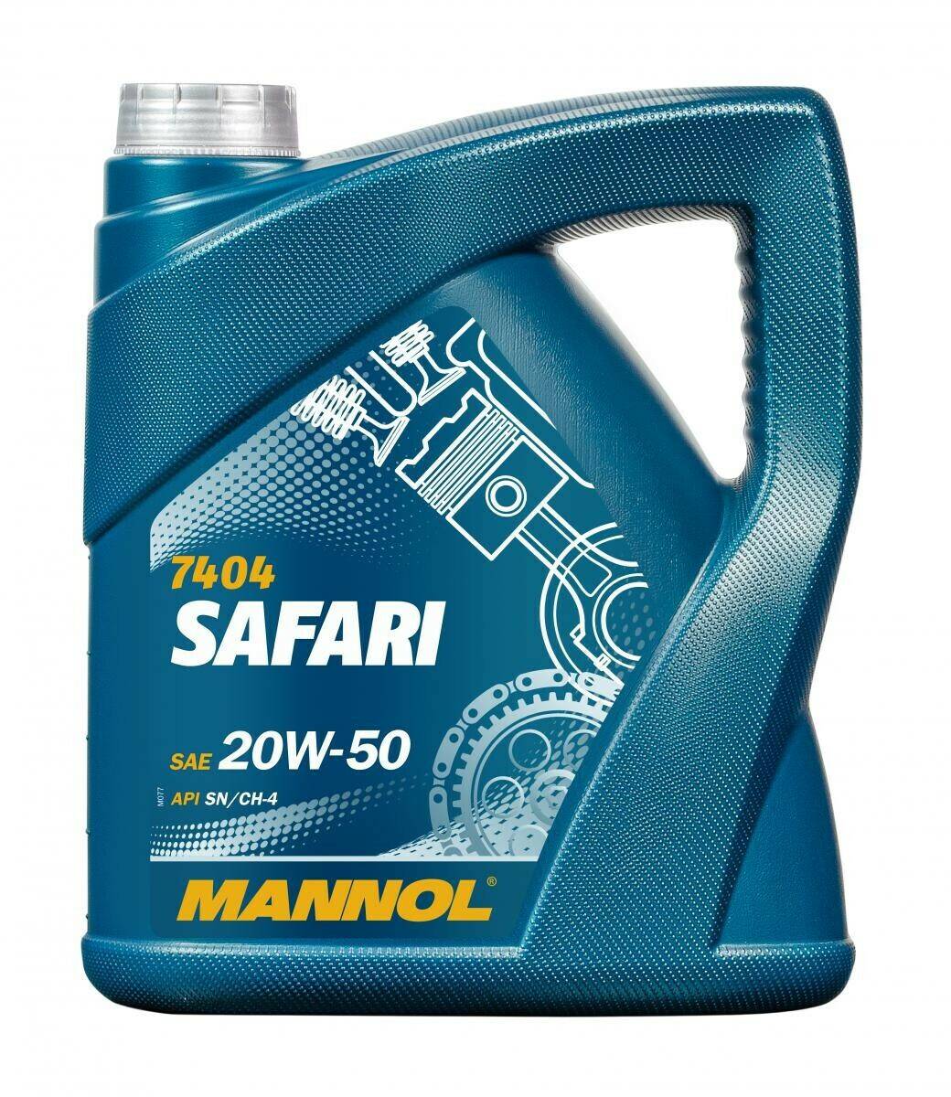 Mannol 20W-50 Safari API SL/CF MN74043 L Mannol 20W-50 Safari API SL/CF MN7404