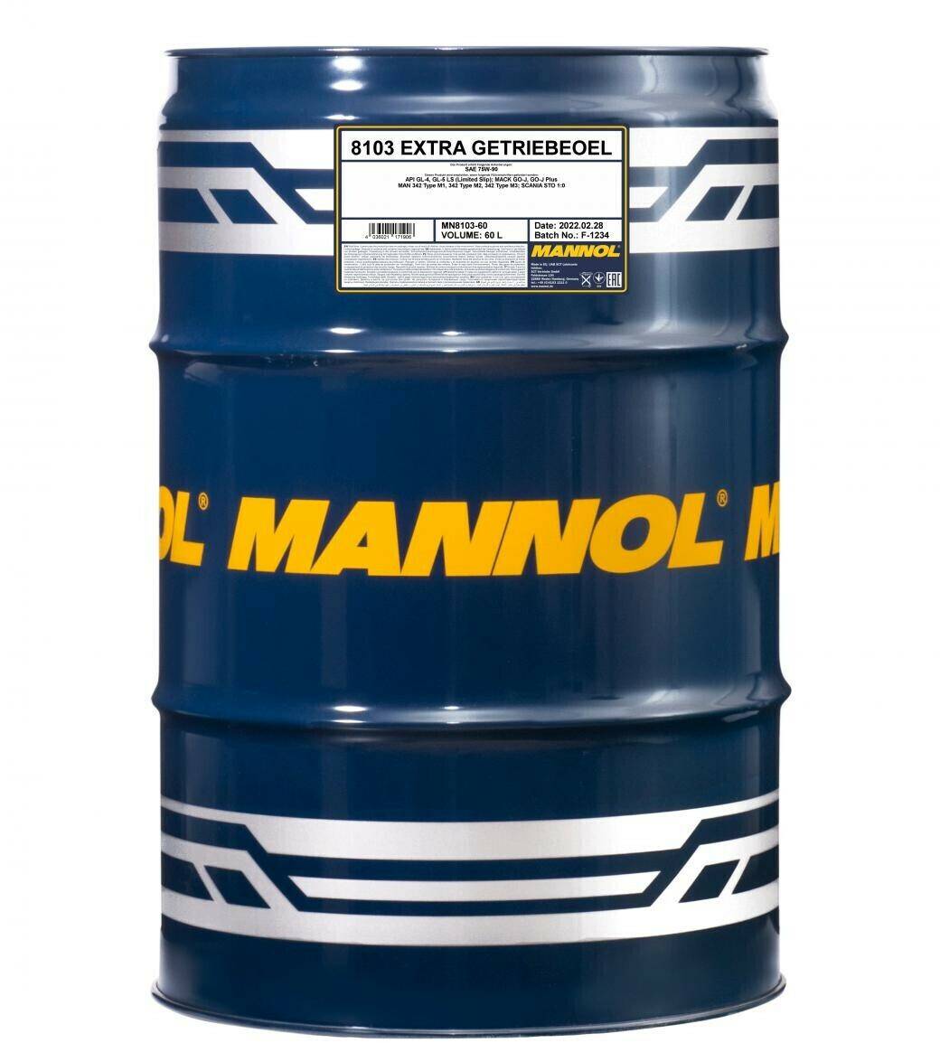 Mannol Extra Getriebeöl 75W-9060 l Mannol Extra Getriebeöl 75W-90